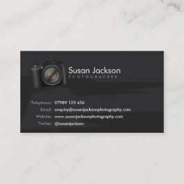 Kamera-Fotograf-Visitenkarte Visitenkarte