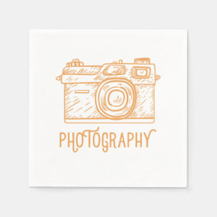 Kamera Fotografie Vintag Retro Fotograf kam Serviette