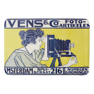 Kamera Frau, Fotograf, Van Caspel Badematte