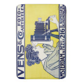 Kamera Frau, Fotograf, Van Caspel Badematte (Vorderseite Vertikal)