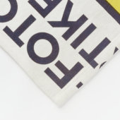 Kamera Frau, Fotograf, Van Caspel Fleecedecke (Ecke)