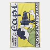 Kamera Frau, Fotograf, Van Caspel Geschirrtuch (Vertikal)