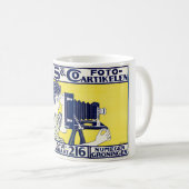 Kamera Frau, Fotograf, Van Caspel Kaffeetasse (VorderseiteRechts)