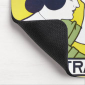 Kamera Frau, Fotograf, Van Caspel Mousepad (Ecke)