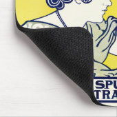 Kamera Frau, Fotograf, Van Caspel Mousepad (Ecke)