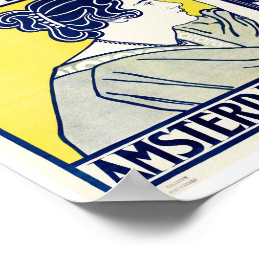 Kamera Frau, Fotograf, Van Caspel Poster (Ecke)