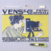 Kamera Frau, Fotograf, Van Caspel Seidenpapier (Handwerk)