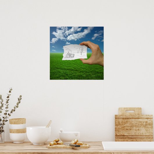 Kamera für Stift Vs - Bauer Poster (Küche)