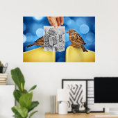 Kamera für Stift Vs - Electro Bird Poster (Heimbüro)