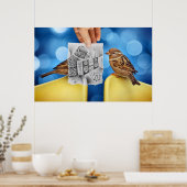 Kamera für Stift Vs - Electro Bird Poster (Küche)