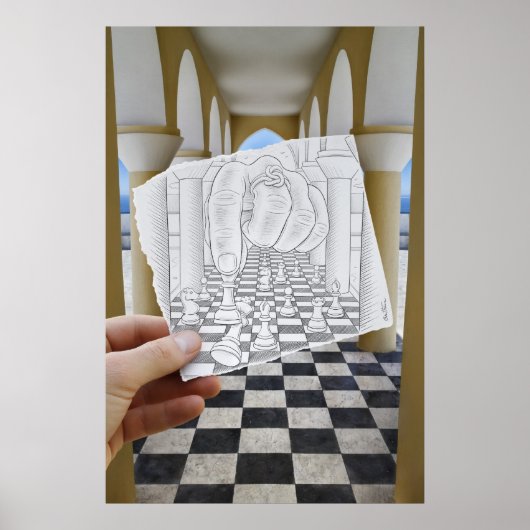 Kamera für Stift Vs - Prüfmatt Poster (Vorne)