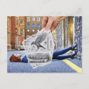 Kamera für Stift Vs - Zeile Postkarte