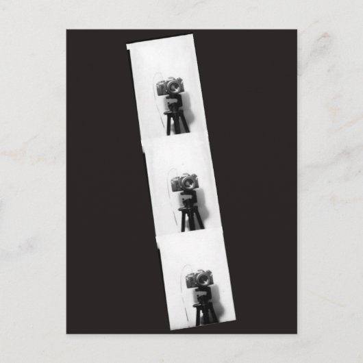 Kamera in einem Fotostand Postkarte (Vorderseite)