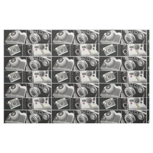 Kamera-Kamera-Kameras Stoff (Fat Quarter (45,7 x 55,9 cm))