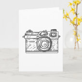 Kamera Karte (Gelbe Blume)