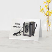 Kamera-Karte Karte (Gelbe Blume)