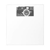 Kamera Notizblock (Vorderseite)