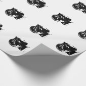 Kamera-Packpapier Geschenkpapier (Ecke)