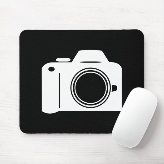 Kamera-Piktogramm Mousepad (Mit Mouse)