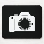 Kamera-Piktogramm Mousepad (Vorne)