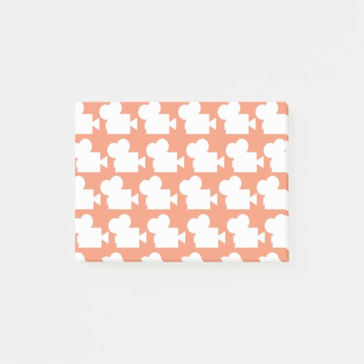 Kamera-Post-it-Zettel 4x3 Post-it Klebezettel (Vorderseite)