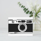 Kamera Postkarte (Stehend Vorderseite)
