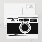 Kamera Postkarte (Vorne/Hinten)