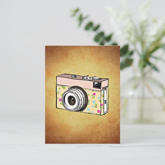 Kamera Postkarte (Stehend Vorderseite)