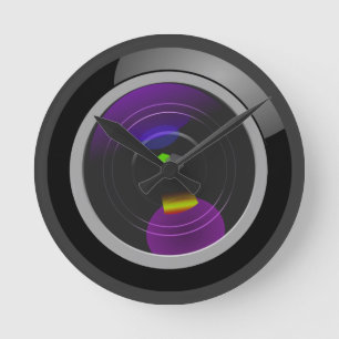 Kamera Runde Wanduhr
