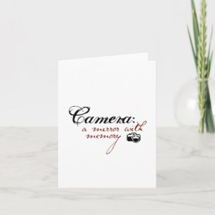 Kamera: Spiegelung mit Speicher Karte