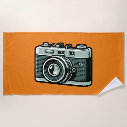 Kamera Strandtuch (Vorderseite)