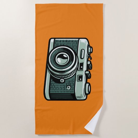 Kamera Strandtuch (Vorderseite)