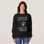 Kamera Sweatshirt (Vorne ganz)