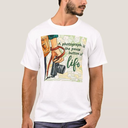 Kamera T-Shirt (Vorderseite)