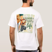 Kamera T-Shirt (Rückseite)