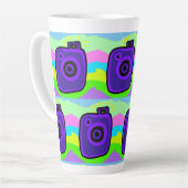 Kamera-Tasse Milchtasse (Linke Ecke)