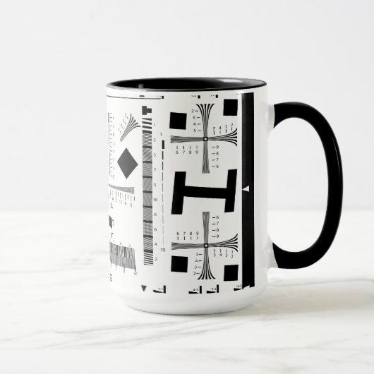 Kamera-Test-Diagramm Tasse (Rechts)