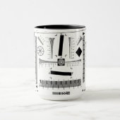 Kamera-Test-Diagramm Tasse (Zentrum)