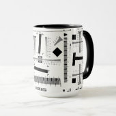 Kamera-Test-Diagramm Tasse (VorderseiteRechts)