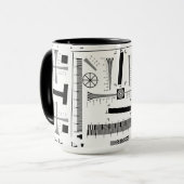Kamera-Test-Diagramm Tasse (Vorderseite Links)