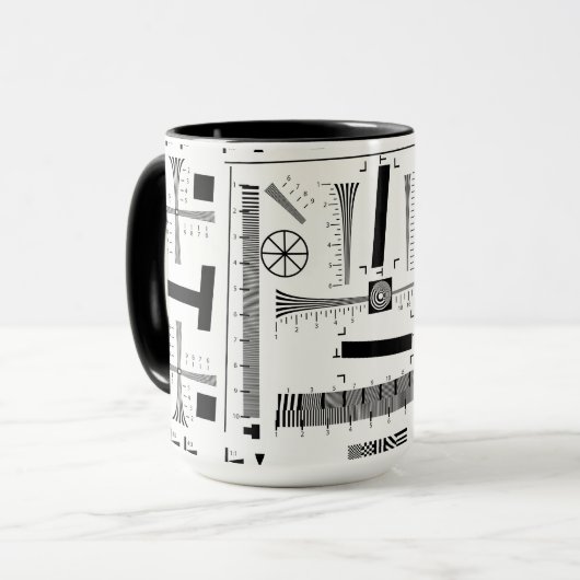 Kamera-Test-Diagramm Tasse (Vorderseite Links)