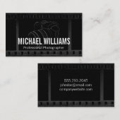 Kamera und Film Visitenkarte (Vorne/Hinten)