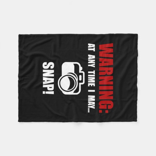 Kamera-Verschluss Fleecedecke (Vorderseite (Horizontal))