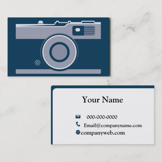 Kamera Visitenkarte (Vorne/Hinten)