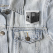 Kamera von Joseph Nicephore Niepce, c.1816-22 Button (Beispiel)