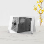 Kamera von Joseph Nicephore Niepce, c.1816-22 Karte (Gelbe Blume)