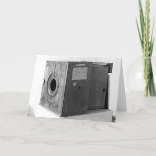 Kamera von Joseph Nicephore Niepce, c.1816-22 Karte