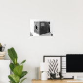 Kamera von Joseph Nicephore Niepce, c.1816-22 Poster (Heimbüro)