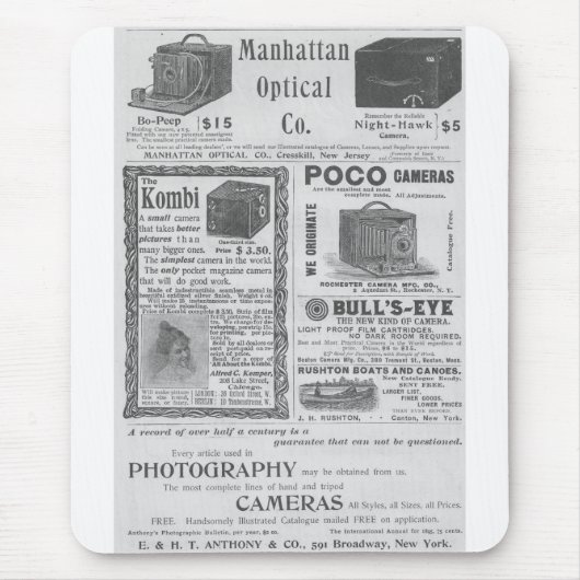 Kameraanzeigen Mousepad (Vorne)