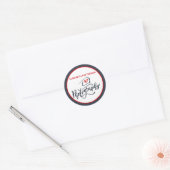 Kameraaufkleber für Fotografen Runder Aufkleber (Umschlag)